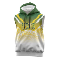 Cook Islands Rugby Custom Sleeveless Hoodie Come On Kukis LT14 Multicolor - Polynesian Pride