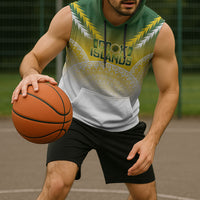 Cook Islands Rugby Custom Sleeveless Hoodie Come On Kukis LT14 - Polynesian Pride