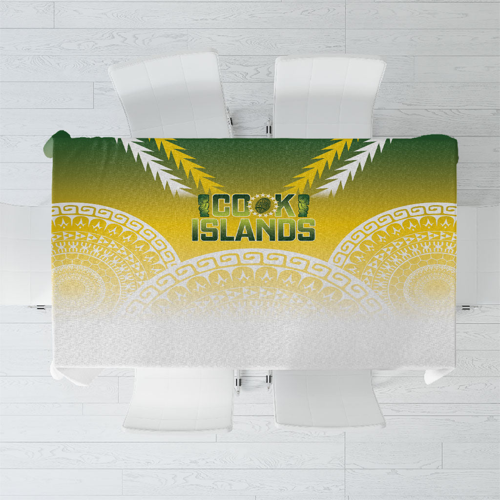 Cook Islands Rugby Tablecloth Come On Kukis