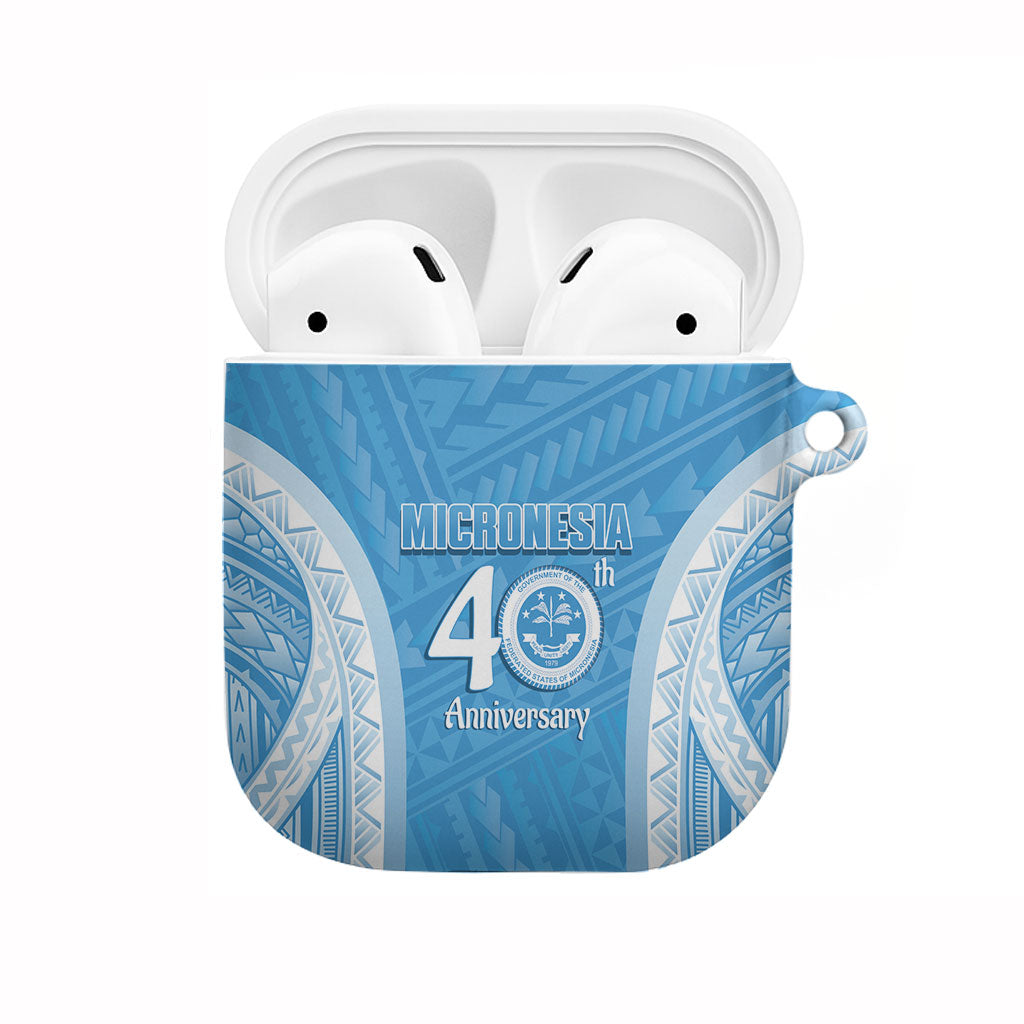 Federated States of Micronesia Independence Day AirPods Case FSM 40th Anniversary Proud
