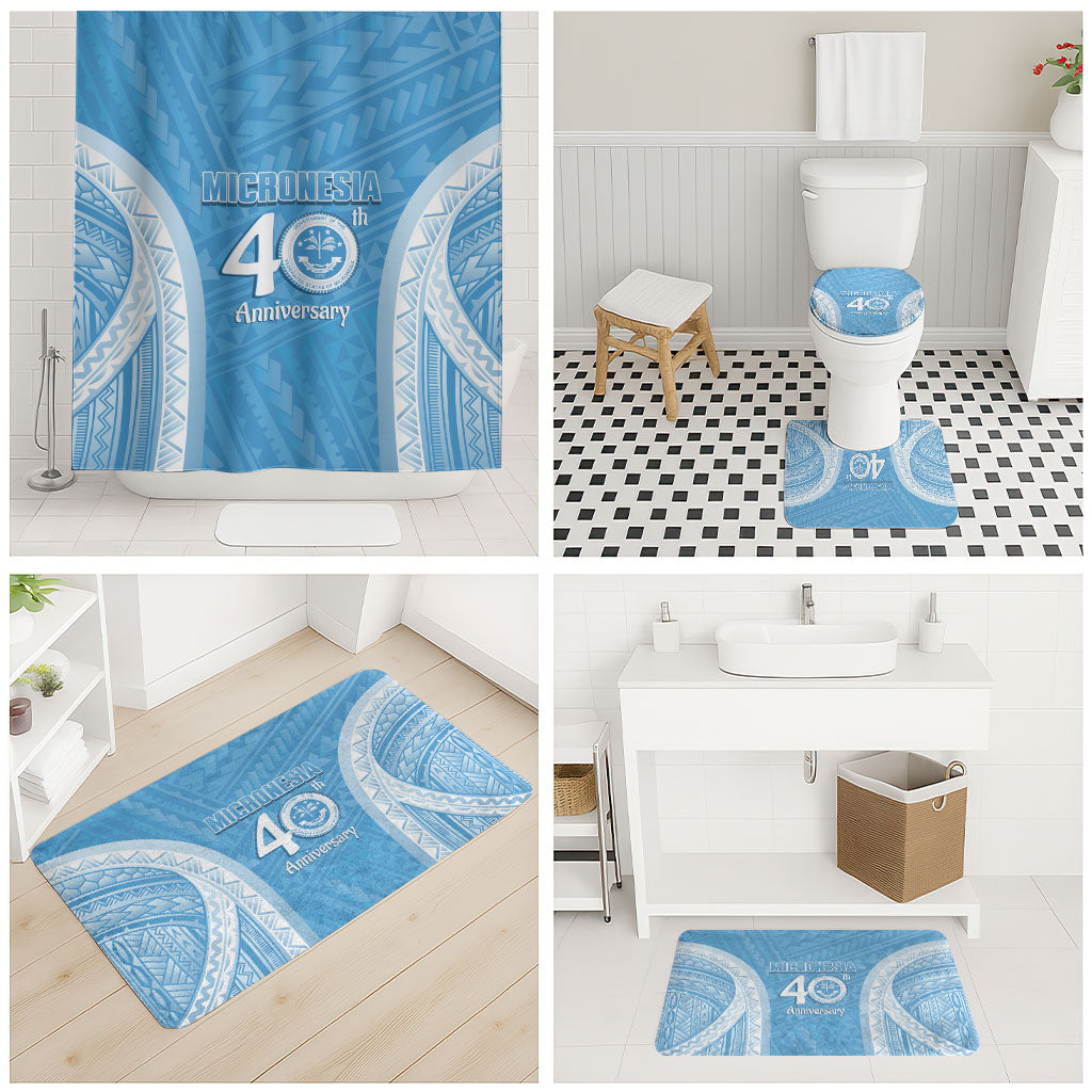 Federated States of Micronesia Independence Day Bathroom Set FSM 40th Anniversary Proud LT14 - Polynesian Pride