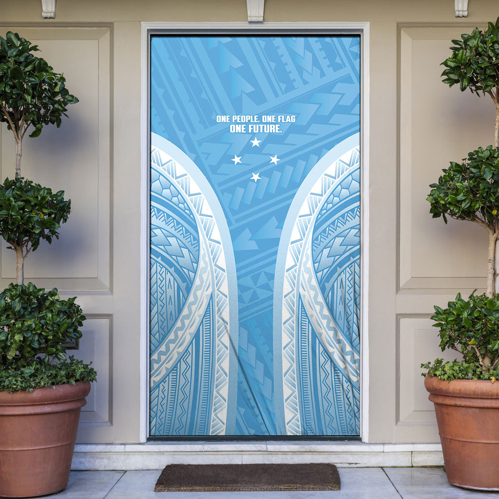 Federated States of Micronesia Independence Day Door Cover FSM 40th Anniversary Proud