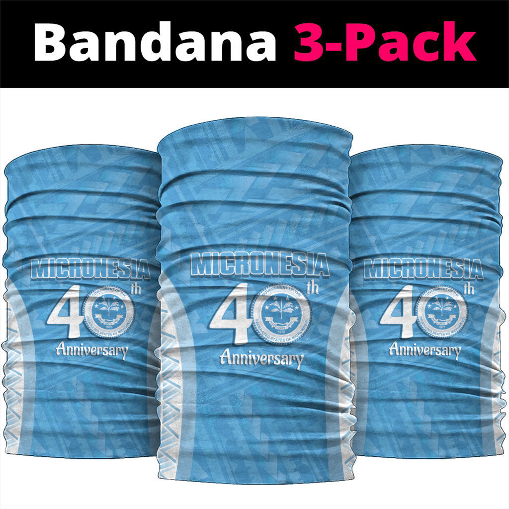 Federated States of Micronesia Independence Day Neck Gaiter FSM 40th Anniversary Proud