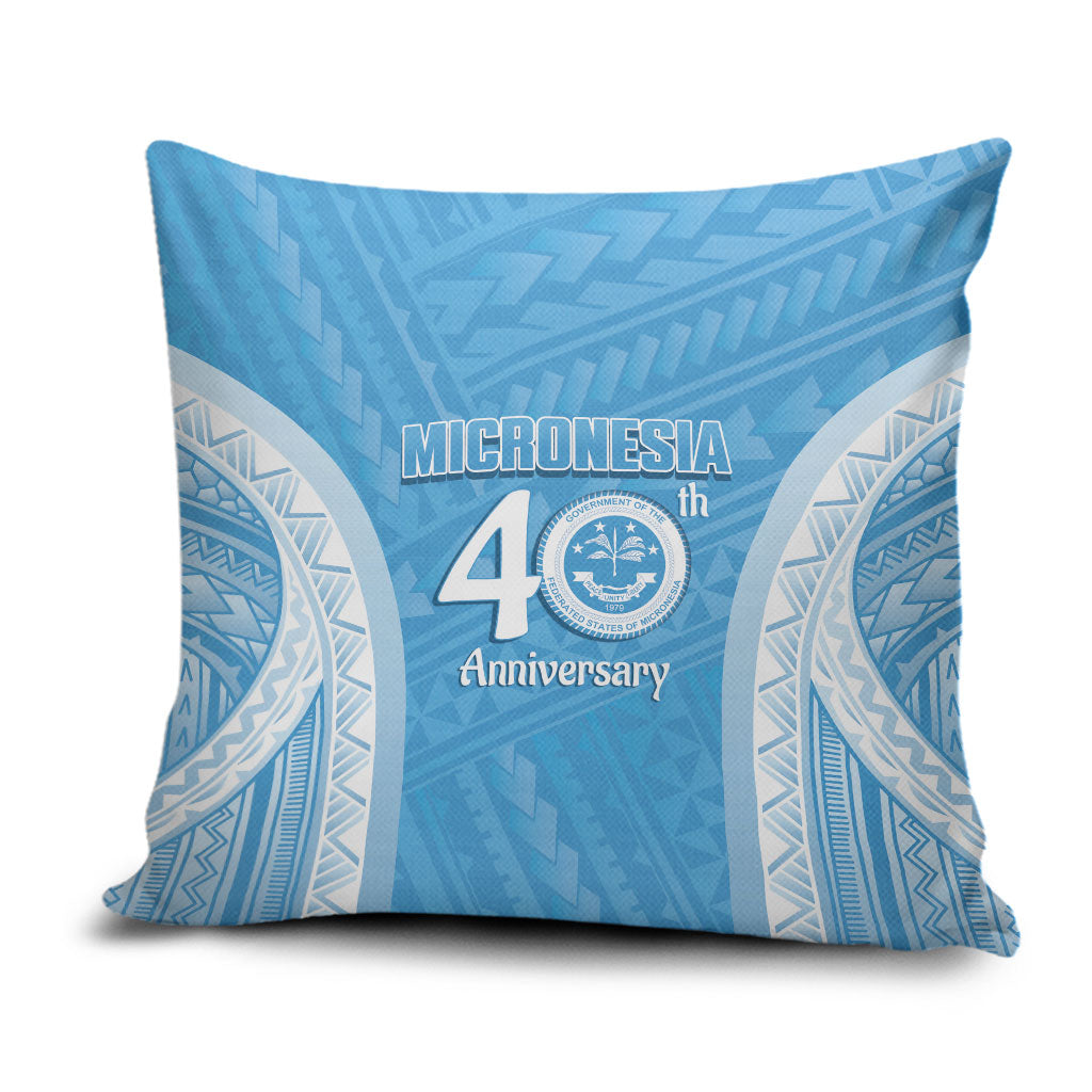 Federated States of Micronesia Independence Day Pillow Cover FSM 40th Anniversary Proud