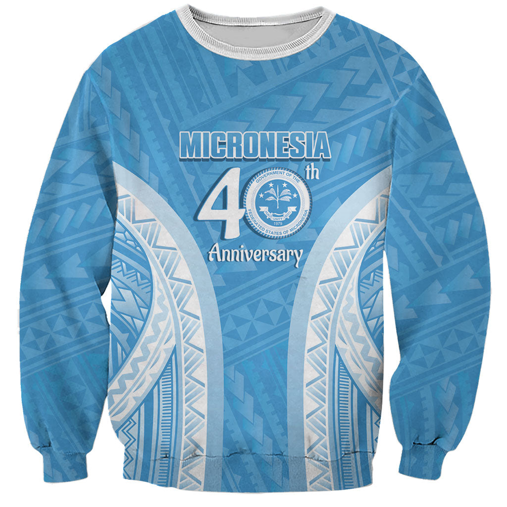 Federated States of Micronesia Independence Day Sweatshirt FSM 40th Anniversary Proud