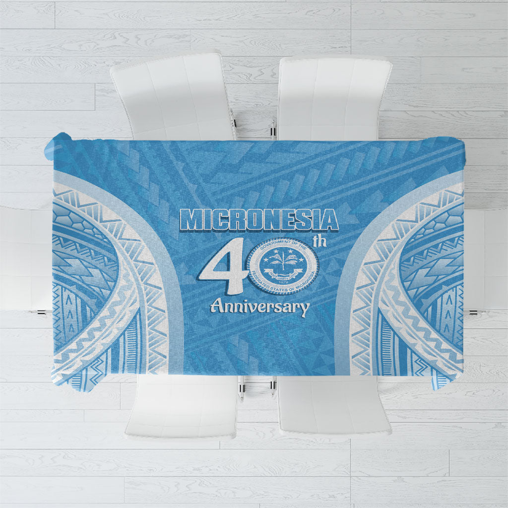 Federated States of Micronesia Independence Day Tablecloth FSM 40th Anniversary Proud