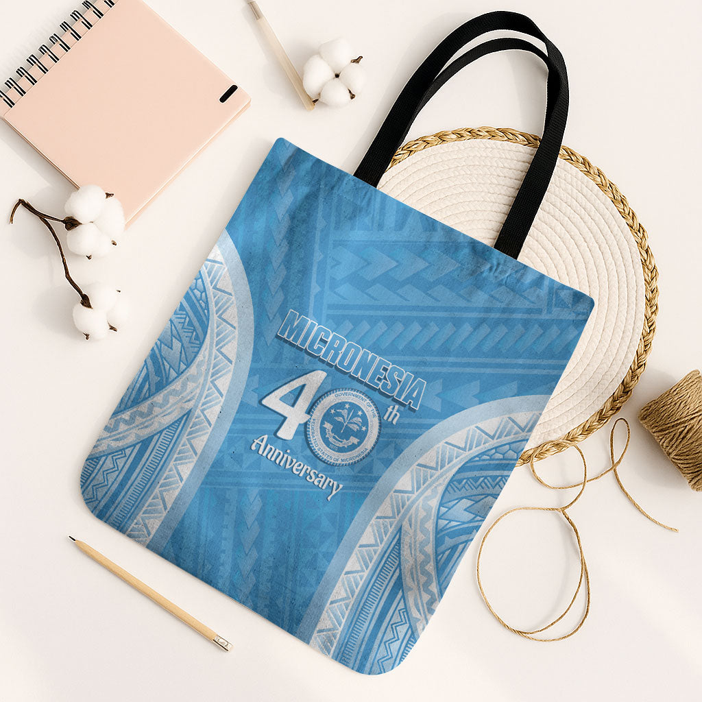 Federated States of Micronesia Independence Day Tote Bag FSM 40th Anniversary Proud