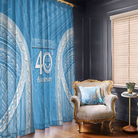 Federated States of Micronesia Independence Day Window Curtain FSM 40th Anniversary Proud LT14 - Polynesian Pride