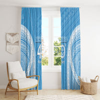 Federated States of Micronesia Independence Day Window Curtain FSM 40th Anniversary Proud LT14 - Polynesian Pride