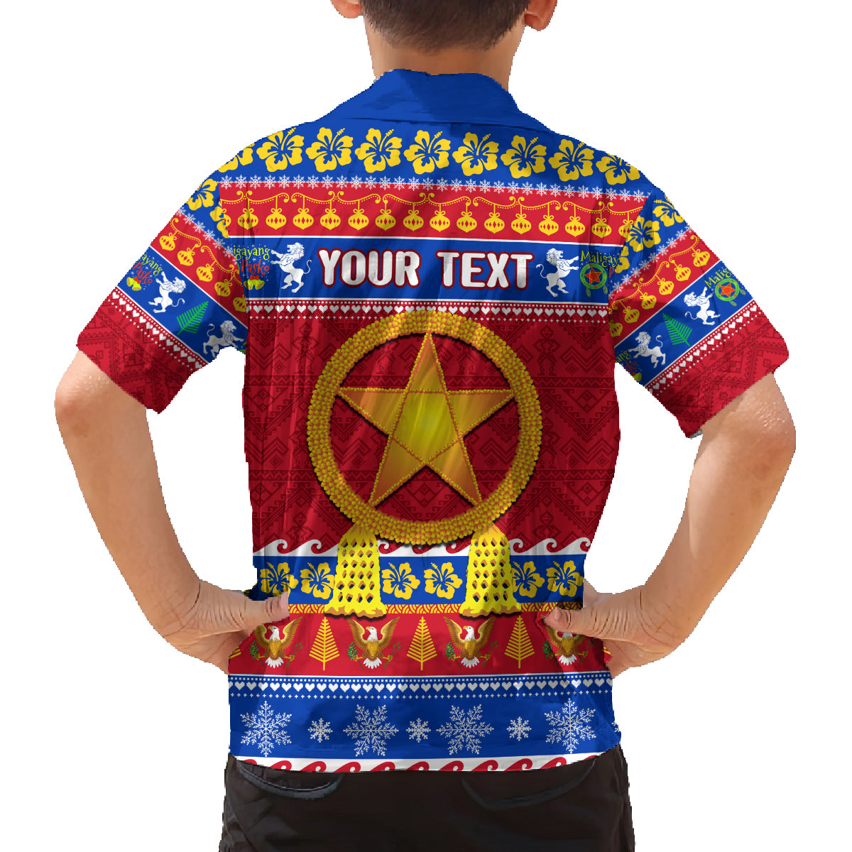 Custom Philippines Christmas Family Matching Puletasi Dress and Hawaiian Shirt Filipino Parol Maligayang Pasko LT14 - Polynesian Pride