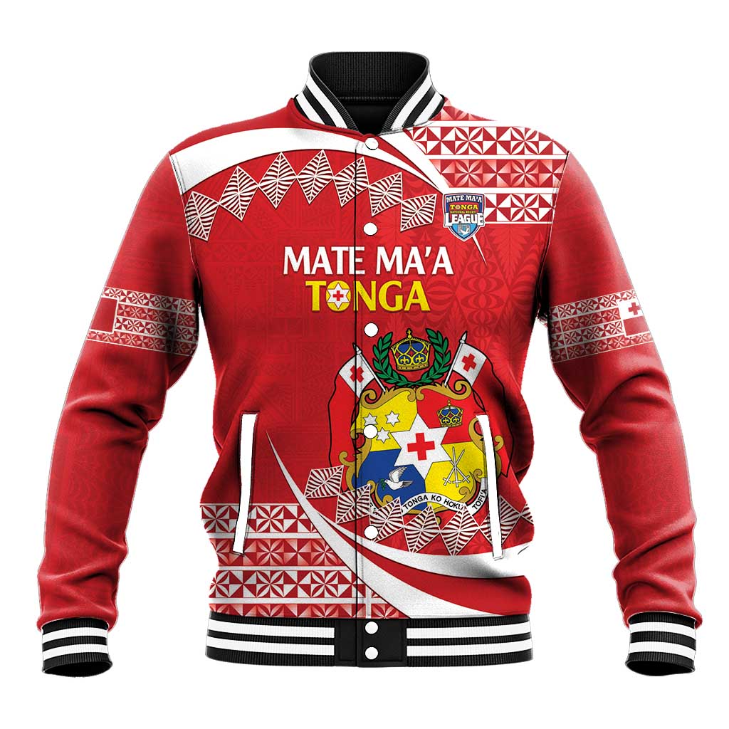 Custom Mate Maa Tonga Baseball Jacket 2024 Go Champions