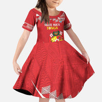 Custom Mate Maa Tonga Family Matching Puletasi and Hawaiian Shirt 2024 Go Champions