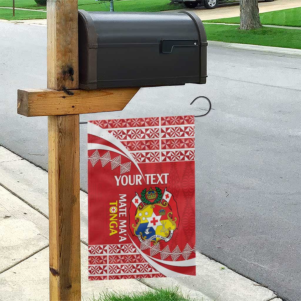 Custom Mate Maa Tonga Garden Flag 2024 Go Champions