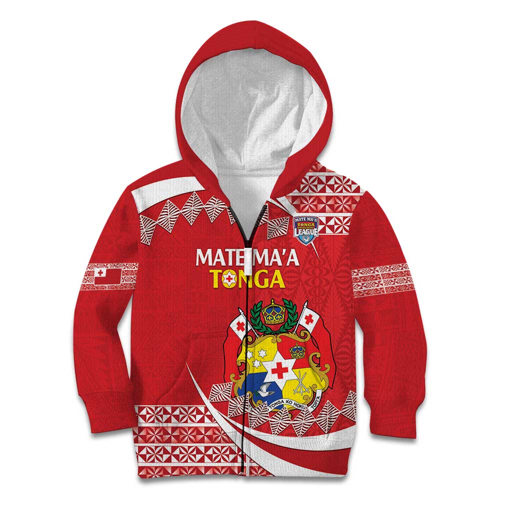 Custom Mate Maa Tonga Kid Hoodie 2024 Go Champions