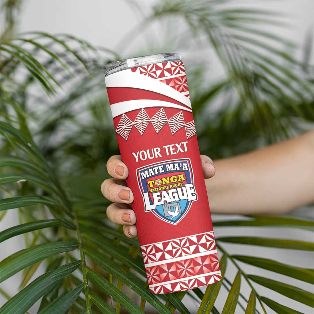 Custom Mate Maa Tonga Skinny Tumbler 2024 Go Champions