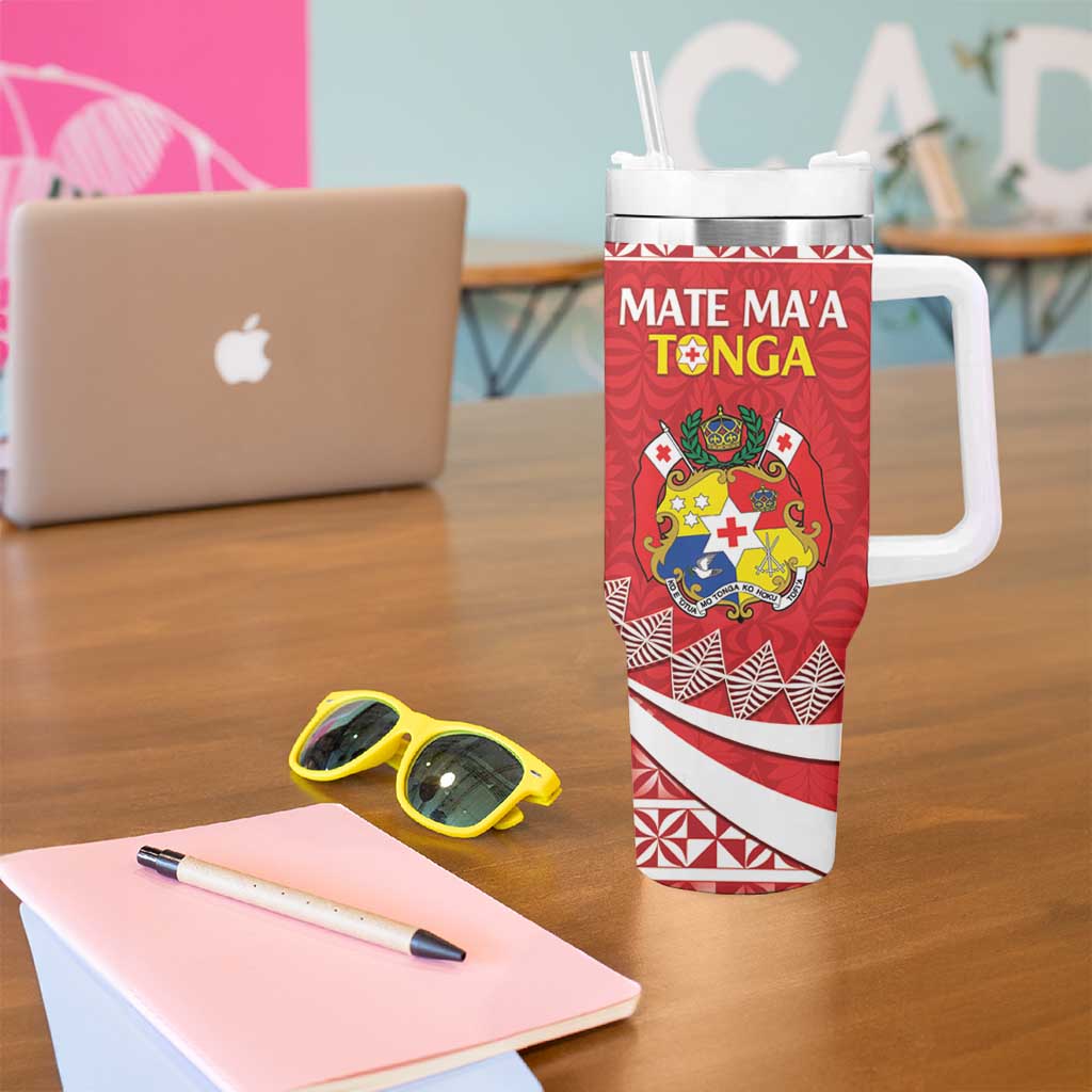 Custom Mate Maa Tonga Tumbler With Handle 2024 Go Champions