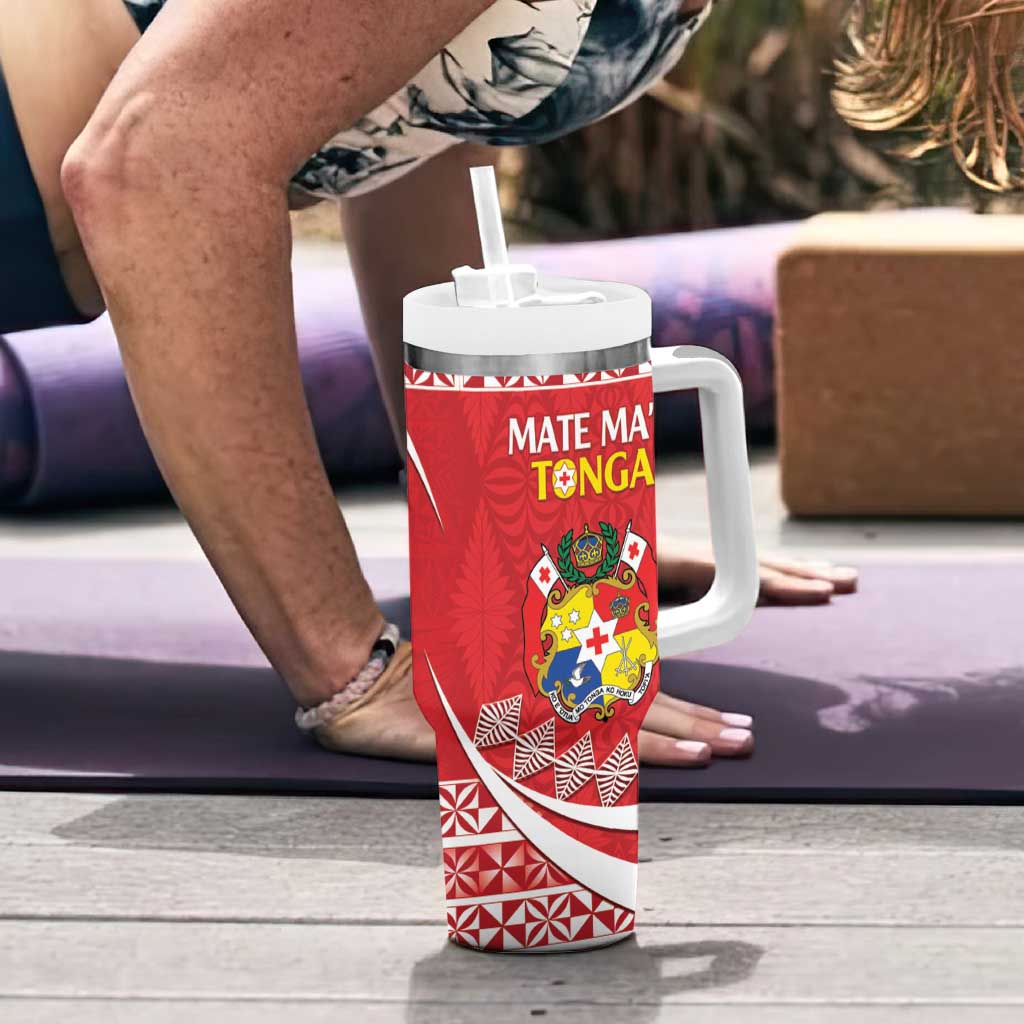Custom Mate Maa Tonga Tumbler With Handle 2024 Go Champions