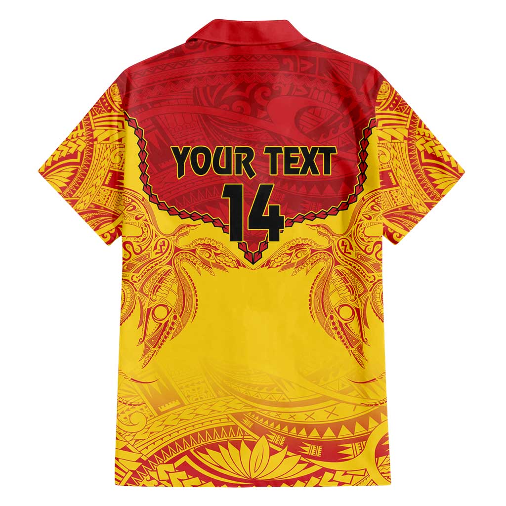 Papua New Guinea Rugby Custom Family Matching Puletasi and Hawaiian Shirt Go Kumuls PNG - Polynesian Pattern LT14 - Polynesian Pride