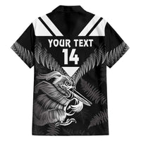 Aotearoa Silver Fern Rugby Custom Family Matching Summer Maxi Dress and Hawaiian Shirt 2024 Go Kiwi LT14 - Polynesian Pride