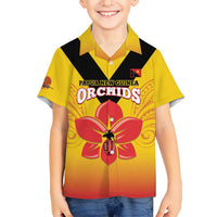 Orchids PNG Rugby Custom Hawaiian Shirt Go Champions Papua New Guinea