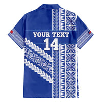 Fetu Samoa Rugby Custom Family Matching Puletasi and Hawaiian Shirt Siapo Pattern - Sporty Style