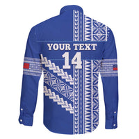 Fetu Samoa Rugby Custom Family Matching Short Sleeve Bodycon Dress and Hawaiian Shirt Siapo Pattern - Sporty Style