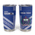 Custom Fetu Samoa Rugby Tumbler Cup Siapo Pattern - Sporty Style