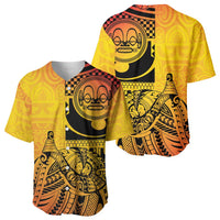 Marquesas Islands Baseball Jersey Marquesan Matatiki Fish Hook Patutiki - Polynesian Pride