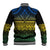 Halo Olaketa Solomon Islands Baseball Jacket Melanesian Tribal Pattern Gradient Version LT14 - Polynesian Pride