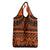 Halo Olaketa Solomon Islands Grocery Bag Melanesian Tribal Pattern Orange Version