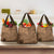 Fakaalofa Lahi Atu Niue Grocery Bag Vintage Hiapo Pattern Brown Version