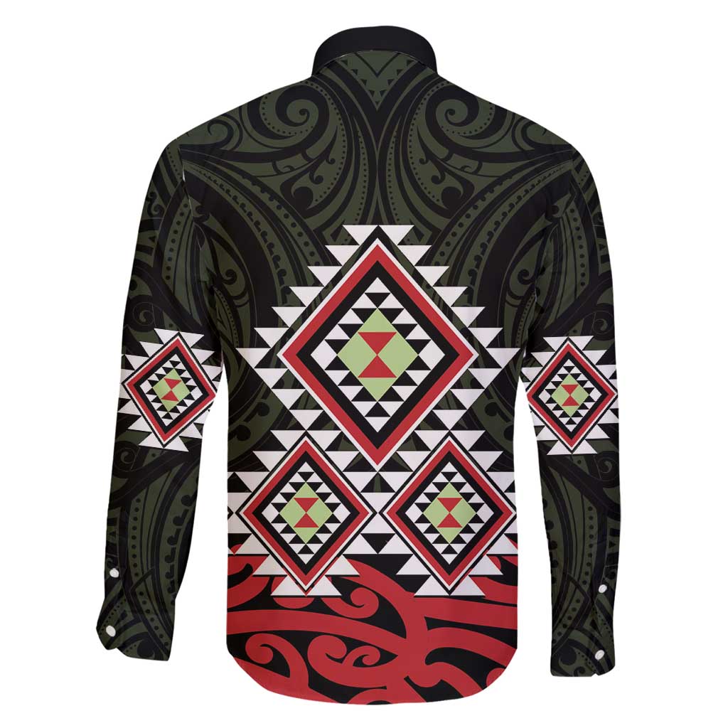 Kia Ora Aotearoa Family Matching Puletasi and Hawaiian Shirt 2025 Pasifika Maori Taniko Motifs LT14 - Polynesian Pride