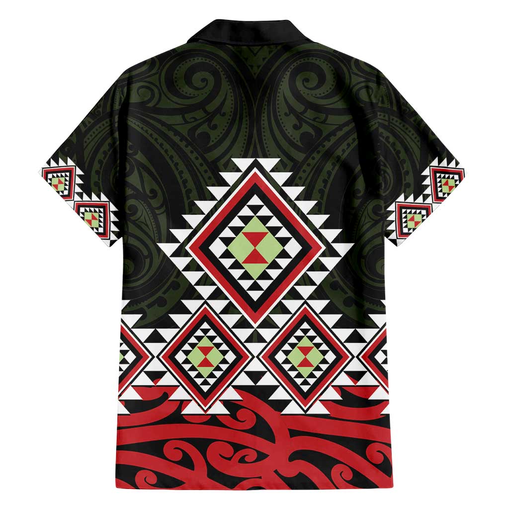 Kia Ora Aotearoa Family Matching Summer Maxi Dress and Hawaiian Shirt 2025 Pasifika Maori Taniko Motifs LT14 - Polynesian Pride