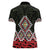 Kia Ora Aotearoa Women Polo Shirt 2025 Pasifika Maori Taniko Motifs