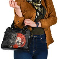 Japanese Dragon Katana Enso Shoulder Handbag Japan Pagoda Seamless Cloud - Polynesian Pride
