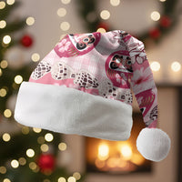 Japanese Daruma Doll Palaka Christmas Santa Hat Cherry Blossoms With Shell Lei