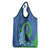 New Zealand Chatham Islands Grocery Bag Wharekauri Forget Me Not With Black Robin