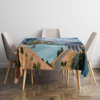 New Zealand South Island Tablecloth Te Waipounamu Aoraki Kea Bird LT14 - Polynesian Pride