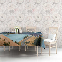 New Zealand South Island Tablecloth Te Waipounamu Aoraki Kea Bird LT14 - Polynesian Pride
