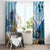 New Zealand South Island Window Curtain Te Waipounamu Aoraki Kea Bird