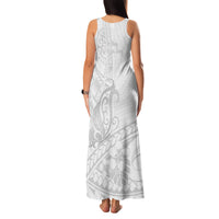 Polynesia Brain Cancer Awareness Family Matching Tank Maxi Dress and Hawaiian Shirt In May We Wear Grey LT14 - Polynesian Pride