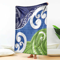 Southland New Zealand Blanket Maori Koru Flag Color LT14 - Polynesian Pride