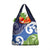Southland New Zealand Grocery Bag Maori Koru Flag Color