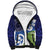 Southland New Zealand Sherpa Hoodie Maori Koru Flag Color