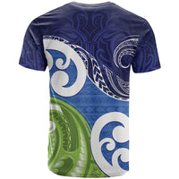 Southland New Zealand T Shirt Maori Koru Flag Color