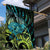 Southland Takehe Pounama Garden Flag Aotearoa Poutama Paua Shell Fern