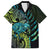 Southland Takehe Pounama Hawaiian Shirt Aotearoa Poutama Paua Shell Fern