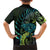 Southland Takehe Pounama Hawaiian Shirt Aotearoa Poutama Paua Shell Fern