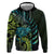 Southland Takehe Pounama Hoodie Aotearoa Poutama Paua Shell Fern