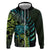 Southland Takehe Pounama Hoodie Aotearoa Poutama Paua Shell Fern